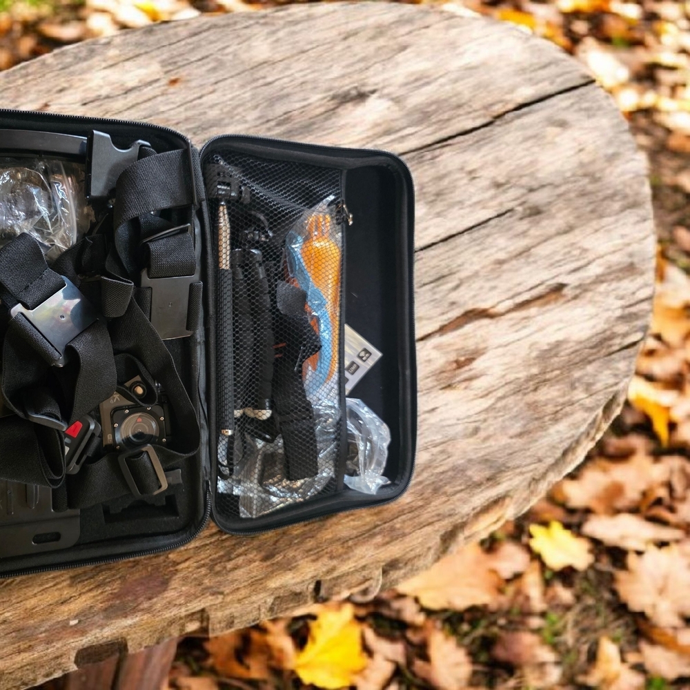4k Action Camera And Accessory Kit With Case - Picture 5 of 6
